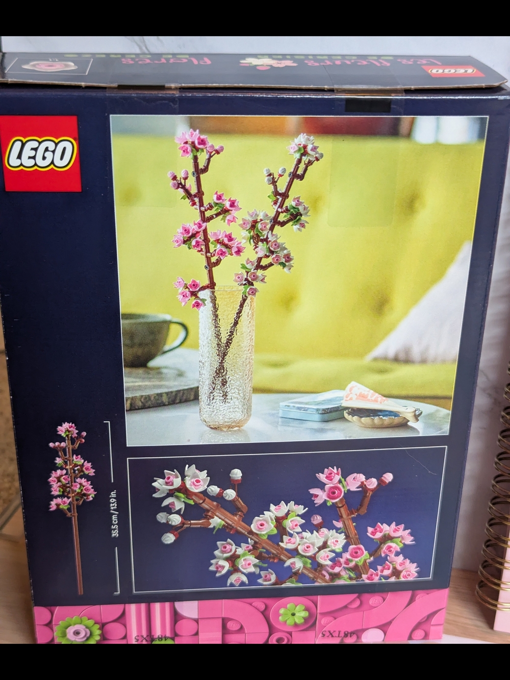 Lego Cherry Blossoms & '26-'27 Planner Set - Picture 3 of 10